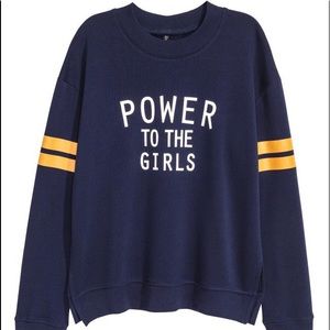 ISO Power to the Girls Sweatshirt XL